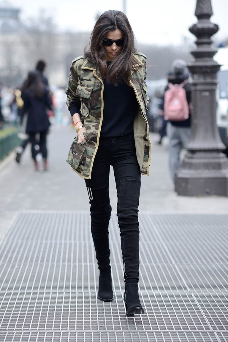 Military style outfit best sale