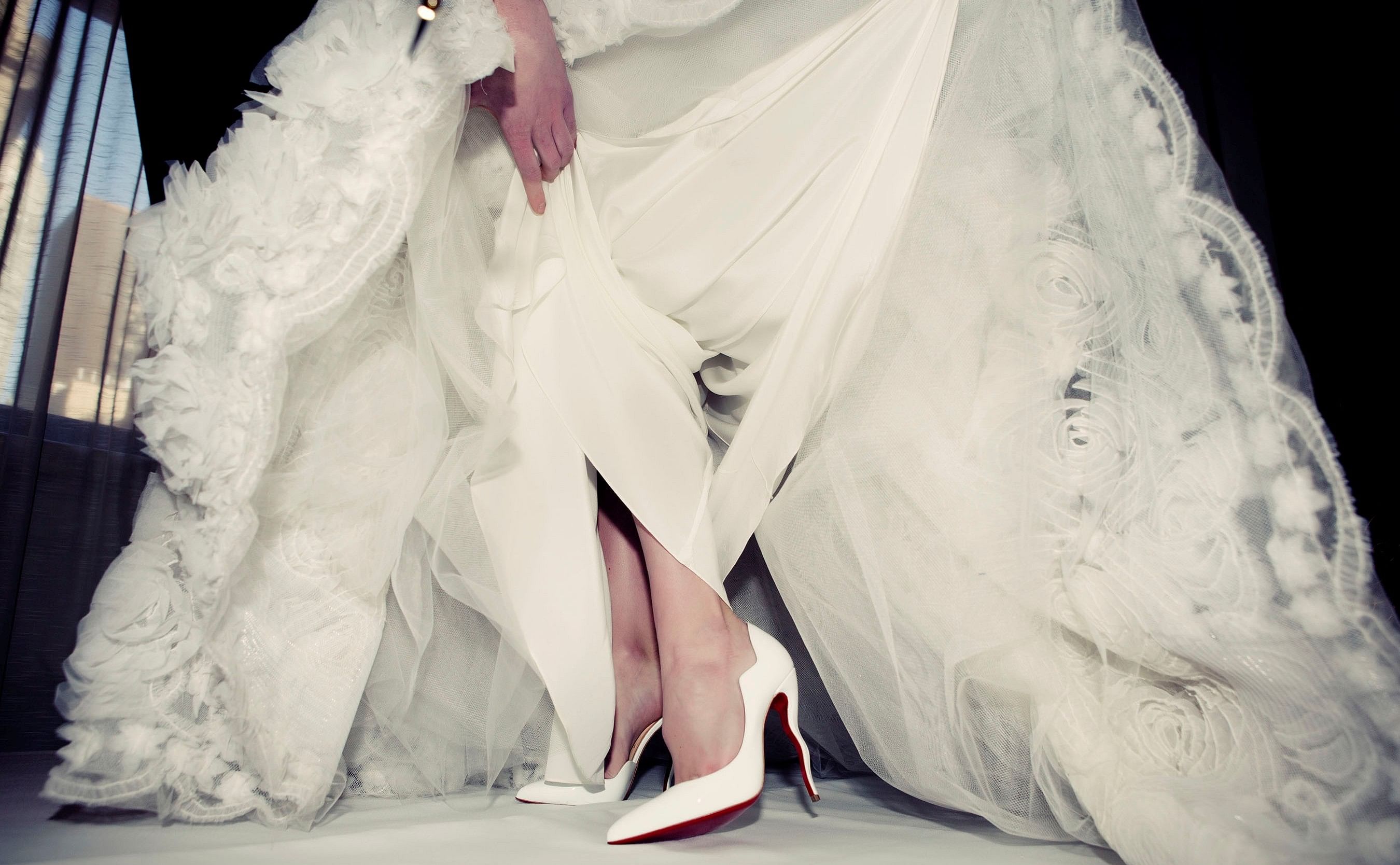 christian louboutin wedding shoes - Her World Singapore