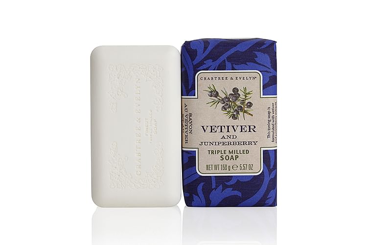 Crabtree Evelyn Triple Milled Soap Vetiver Crabapple Avocado outlet Oatmeal Pear~SET/5