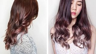 salon vim singapore rose gold hair