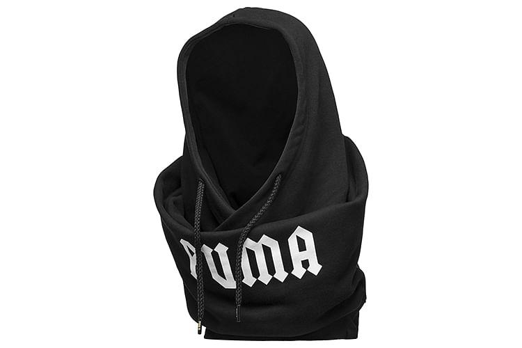 Fenty by Rihanna Puma Cotton Scarf Bandana Black White on sale