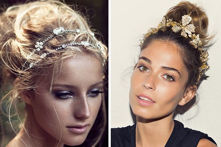 Effortless Glamour! 10 Ways To Glam Up A Messy Updo