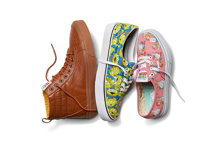 Toy story vans clearance collab