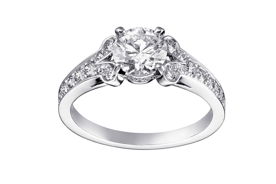 Cartier proposal ring on sale price