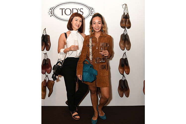 Stylish People Spotted At Tod s Marina Bay Boutique Opening Party