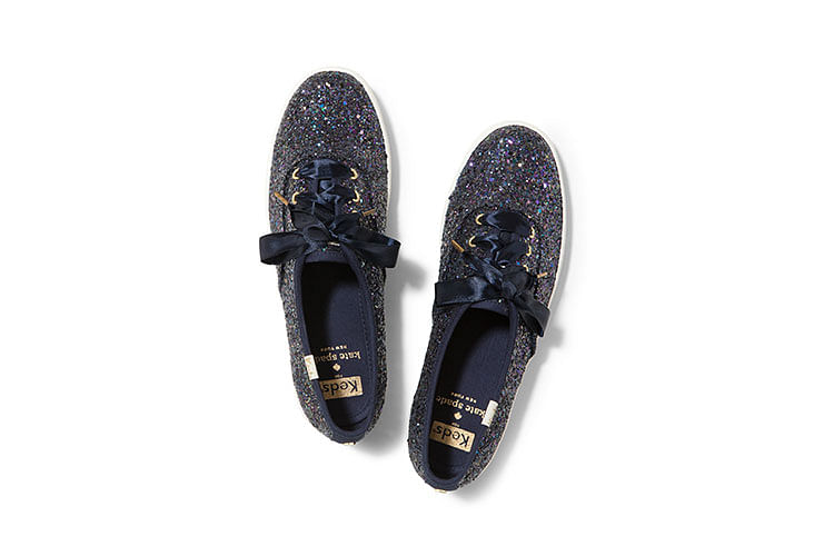 Navy blue hot sale glitter keds