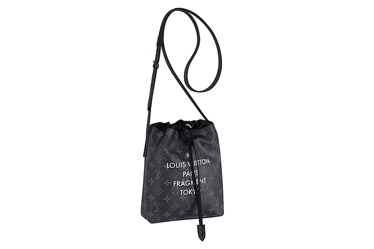 Louis Vuitton Black LV X Fragment Monogram Eclipse Bucket Bag