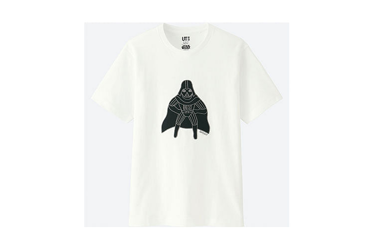 Uniqlo darth vader t shirt sale