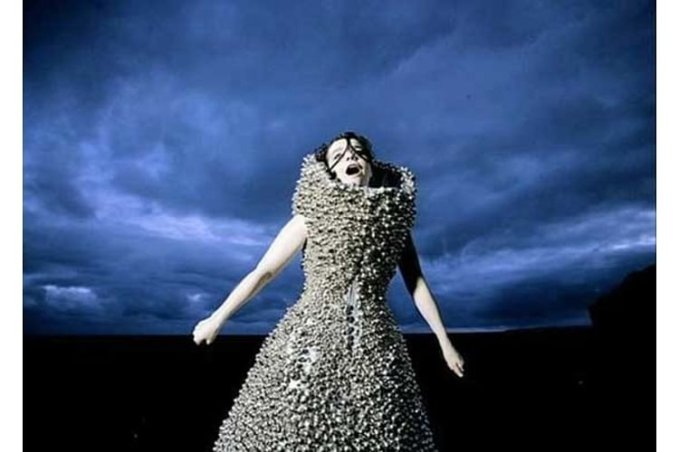 Alexander mcqueen sale bjork dress