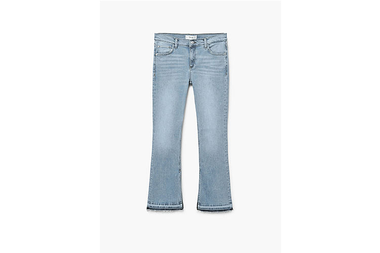 Mens Denim Jeans Pants Premium Cotton Straight Leg Fit CA999 Super D Blue  44x32 - Walmart.com