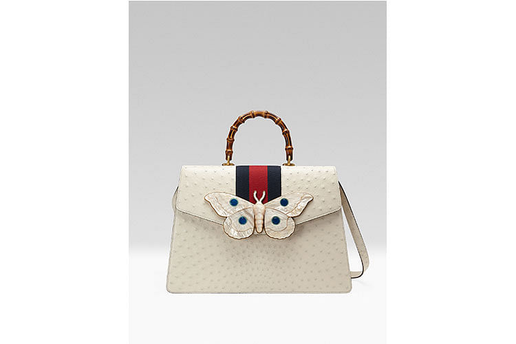 gucci moth bag