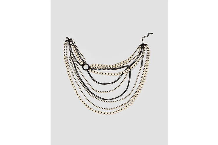 Chunky clearance necklaces zara