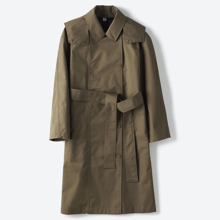 Uniqlo blocktech hot sale trench coat