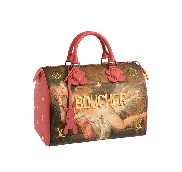 Louis Vuitton Speedy 30 Limited Edition with designer Jeff Coons - Claude  Monet