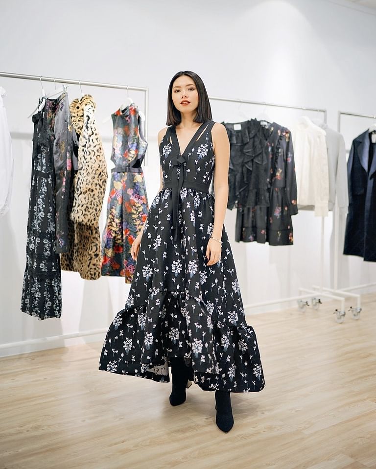 Erdem x hot sale h&m dress