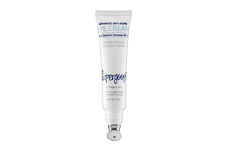 supergoop eye cream with oat peptides