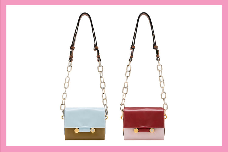 Marni caddy best sale shoulder bag