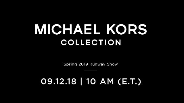 Michael Kors: Spring 2019 - The New York Times