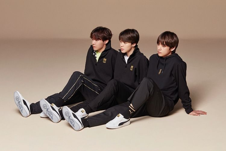 Puma basket 2025 x bts