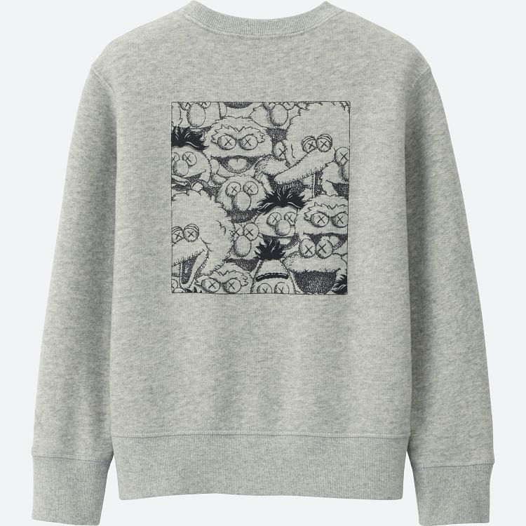 Kaws uniqlo sesame outlet street sweatshirt