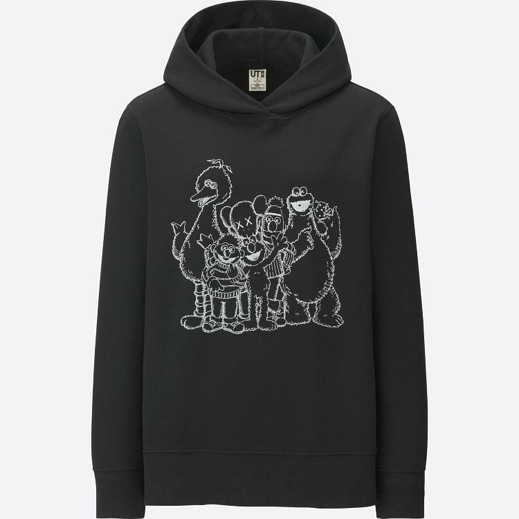 Sesame street deals kaws hoodie