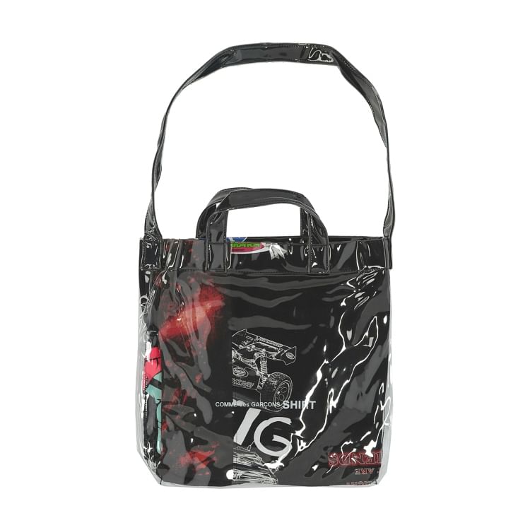 These Comme Des Garcons Shirt PVC Tote Bags Are Made From Bed