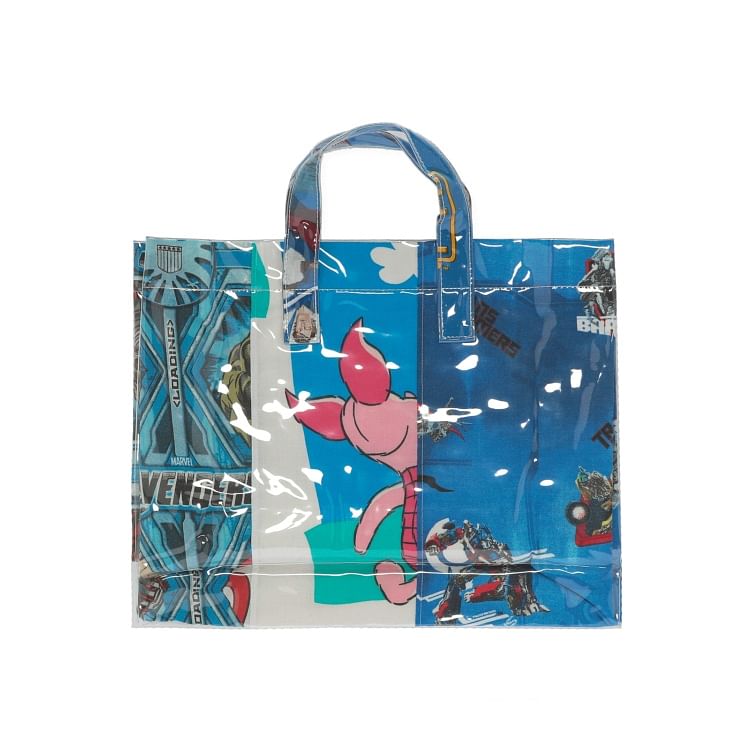These Comme Des Garcons Shirt PVC Tote Bags Are Made From