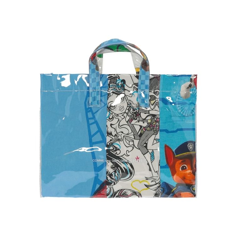 These Comme Des Garcons Shirt PVC Tote Bags Are Made From