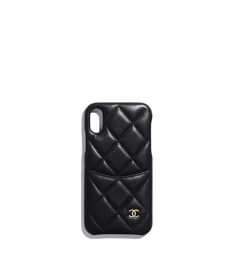 Chanel Quilted CC iPhone 11 Pro Case - Black Technology