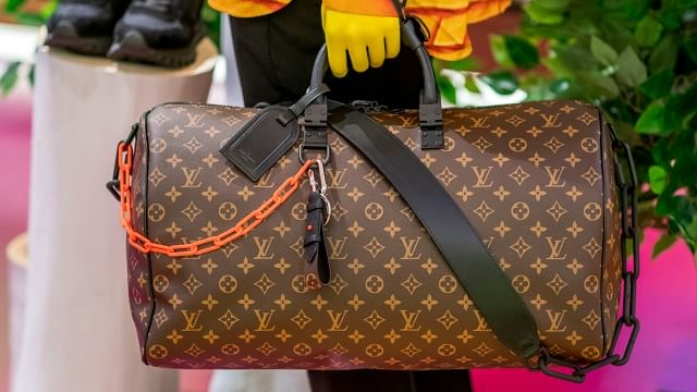 Louis Vuitton Limited Edition Yellow Steamer Trunk by Virgil Abloh