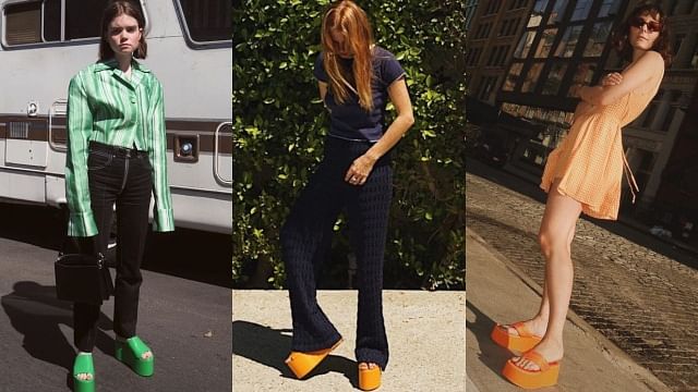 The Chunky Flatform From The ’90s Is Getting Its Groove Back