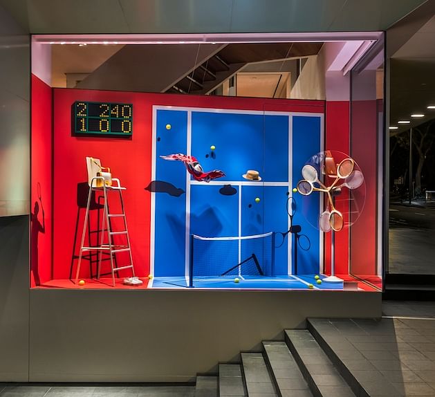 Hermès Window Display Projects