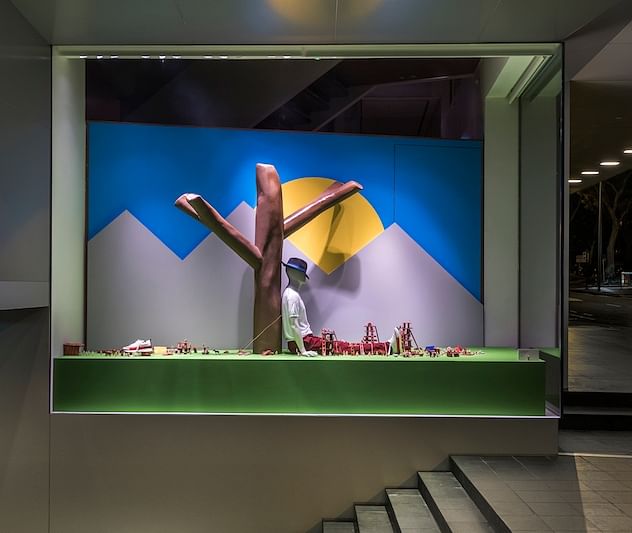 Happy to share all the @hermes Window Displays we designed