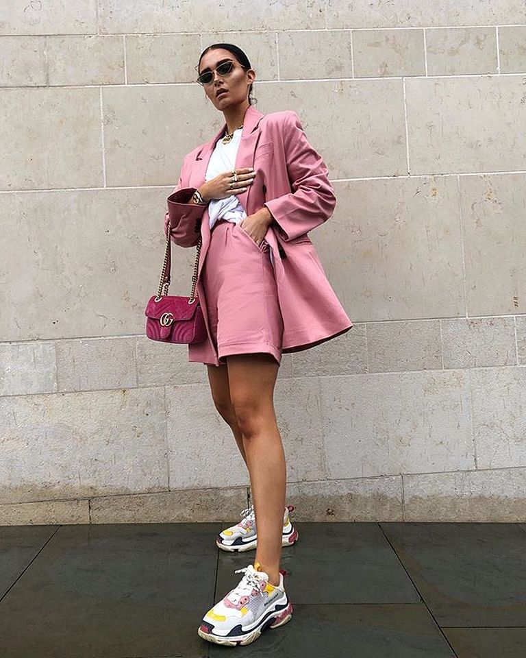 How Instagram Girls Are Rocking Short Suits This Season