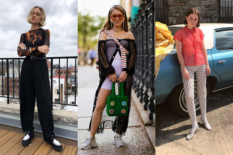 Here's How To Ace The Sheer Top Trend, According To Instagram Girls