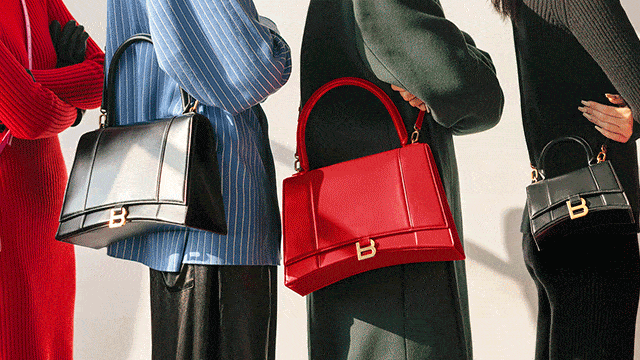 Balenciaga's Hourglass Bag Is Both Trendy And Historic