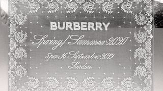 Burberry SS20 livestream