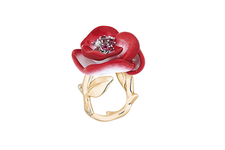 Dior flower shops ring