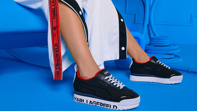 Sprong Maori evenaar Puma x Karl Lagerfeld's Latest Collab Is Streetwear Meets Chic