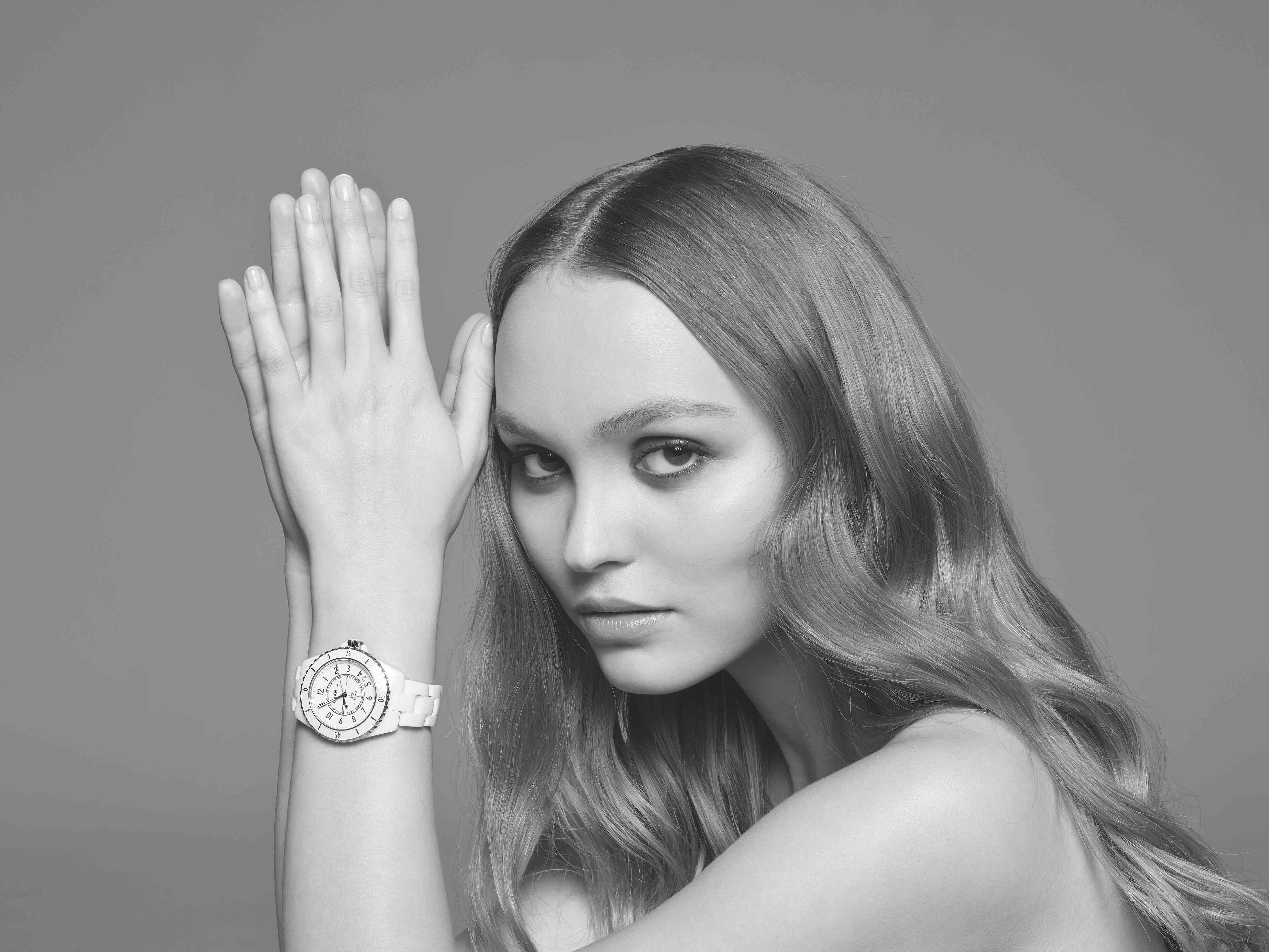 Chanel J12 Model Lily-Rose Depp On How Long A Kiss Should Last