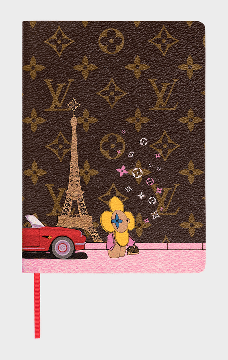 Louis Vuitton Paris Pencil Pouch Vivienne Holiday Monogram Canvas