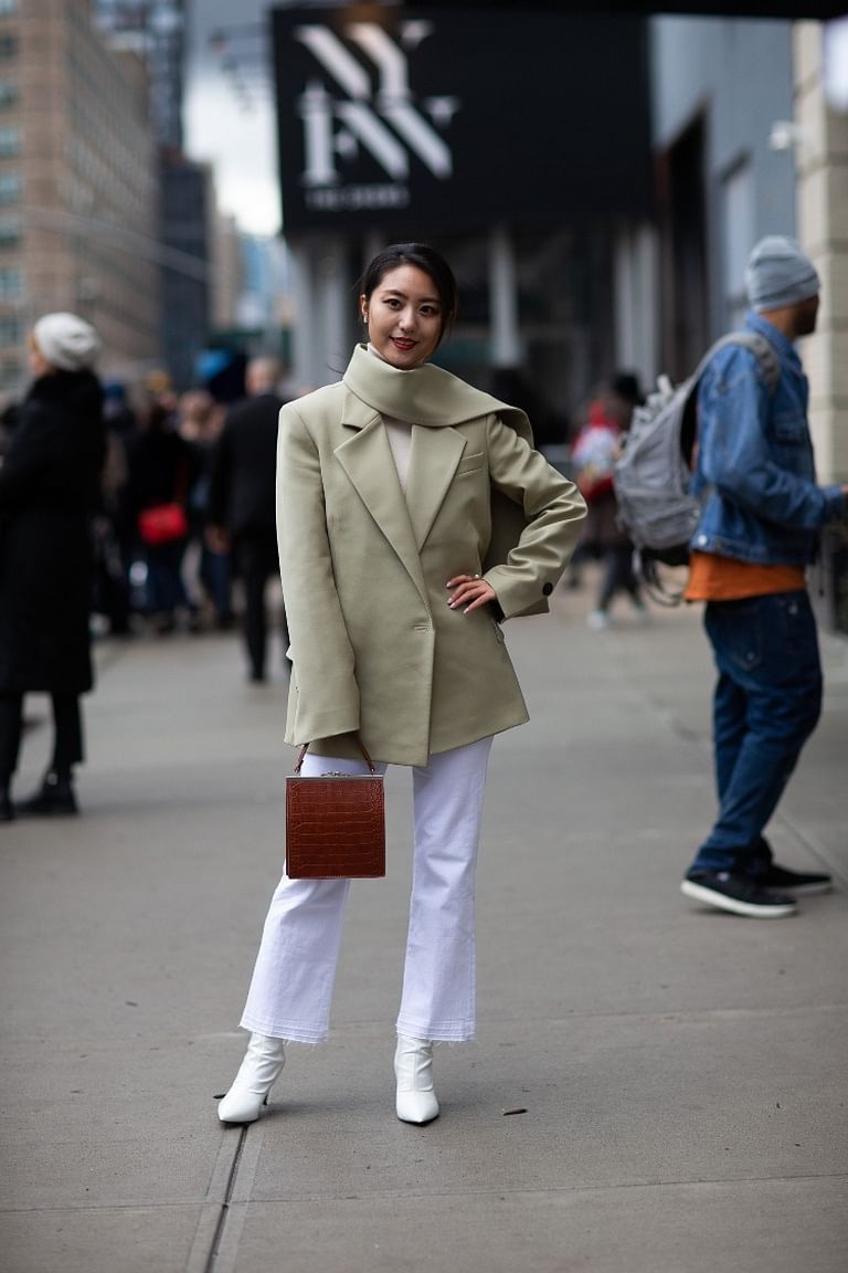 Rain Or Shine, The Street Style Set At New York Fashion Week Goes Bold