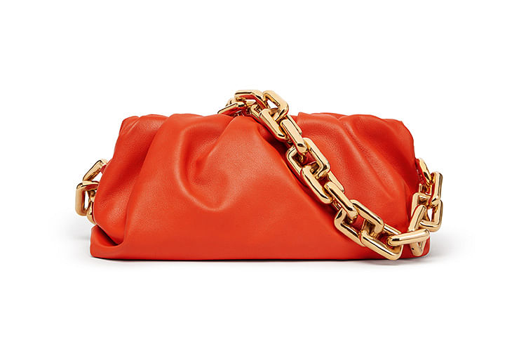 Louis Vuitton Lizard-Trimmed Sac Crochet PM - Red Handle Bags