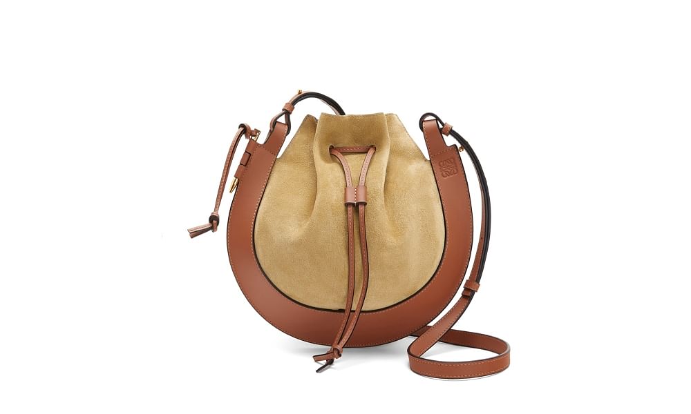 Loewe 2020 Small Horseshoe Bag - Brown Crossbody Bags, Handbags