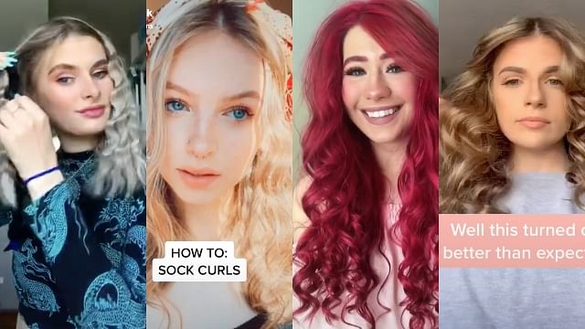 Sock Curls: The Viral TikTok Beauty Hack For Effortless Heatless Waves