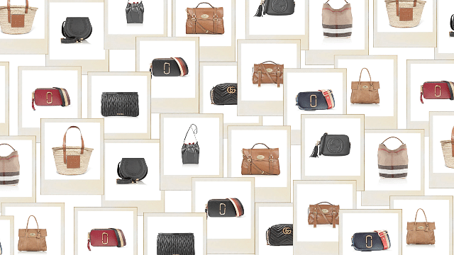 Luxury Bags  Collage Vintage