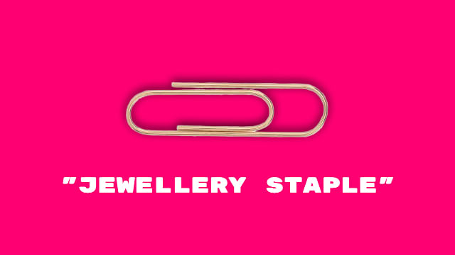 Virgil Abloh x James & Co. Bespoke Paperclip Jewelry