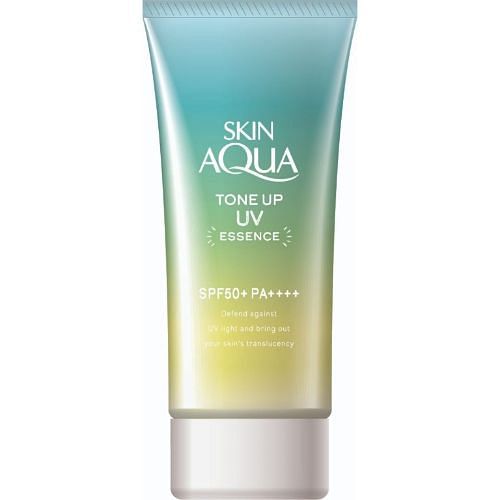 sunscreen with green tint