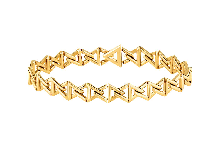 Lv Volt Multi Bracelet, Yellow Gold