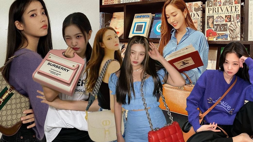K-pop Stars Krystal And Jessica Jung Wearing Louis Vuitton's Lv Pont 9